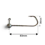 Jiggskalle nr 10/0 (10g,12g,14,g16,g)