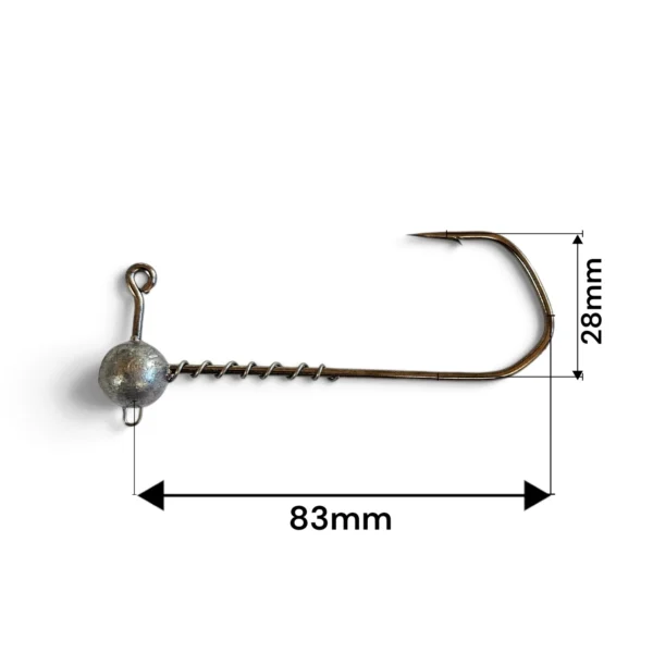 Jiggskalle nr 10/0 (10g,12g,14,g16,g)