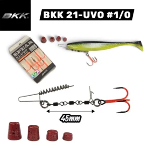 BKK Multi depth chain stinger "Gädda enkel"#1/0