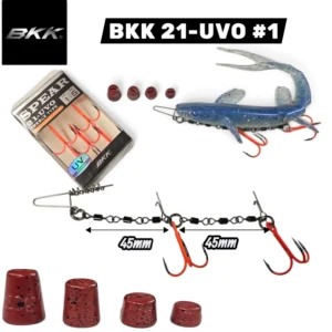 BKK Multi depth chain stinger "Gös dubbelt" #1