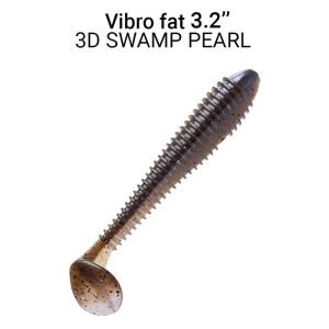 Vibro Fat 3,2" (8cm 5st/pkt) - 3D Swamp Pearl