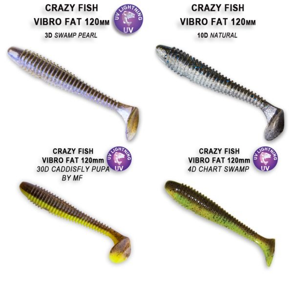 Vibro Fat 4,7" (12cm 4st/pkt)