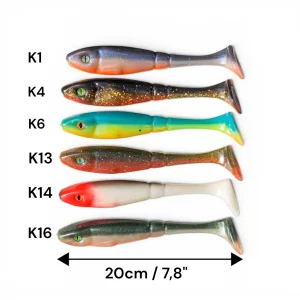 Carsten Lures K-line 8" (20cm)