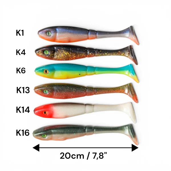 Carsten Lures K-line 8" (20cm)